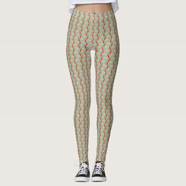 Leggings de Santa Mujeres (Anverso)