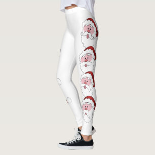 Leggings de Santa's Mustaches