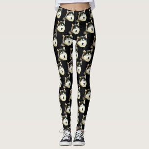 Leggings de Siberian Husky Adorable