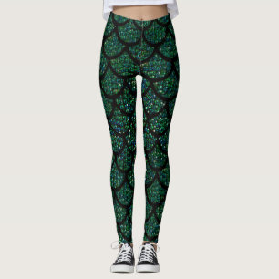 leggings de sirena secuencial