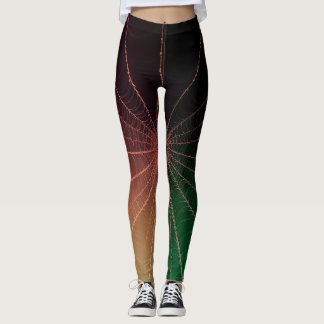 leggings de telaraña