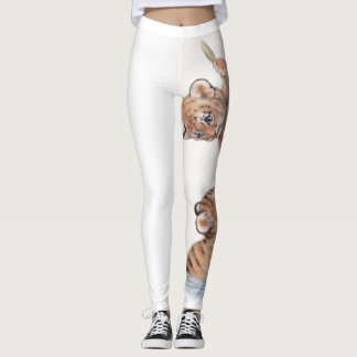 leggings de tigre