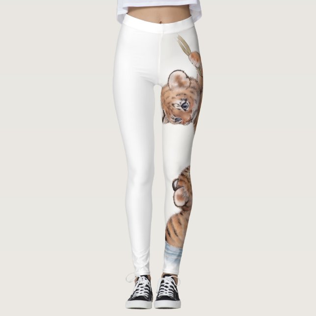 leggings de tigre (Anverso)