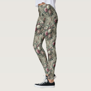 Leggings De tono y cola - Victoria gótica
