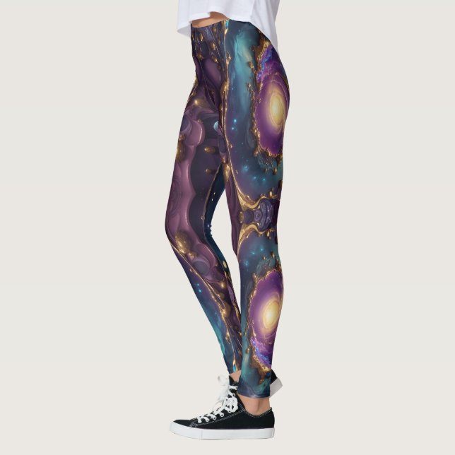 Leggings de tormenta nebulosa - Hermosa (Izquierda)
