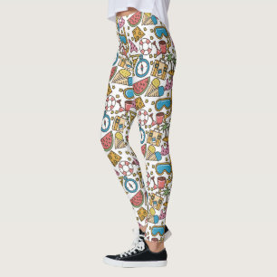 Leggings de vacaciones en la playa