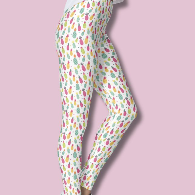 Leggings de verano de piña tropical (Pineapple leggings)
