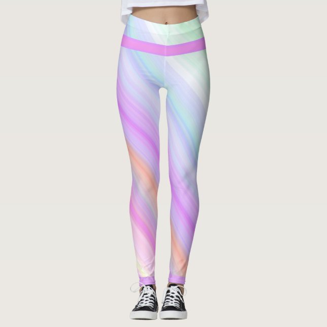 Leggings de yoga pastel (Anverso)