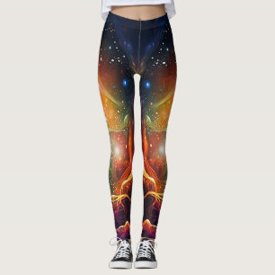 Leggings de yoga personalizados con chakras