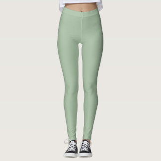 Leggings de Yoga Verde Salvia
