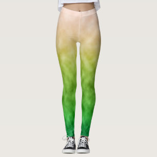 Leggings Debajo de la Floración