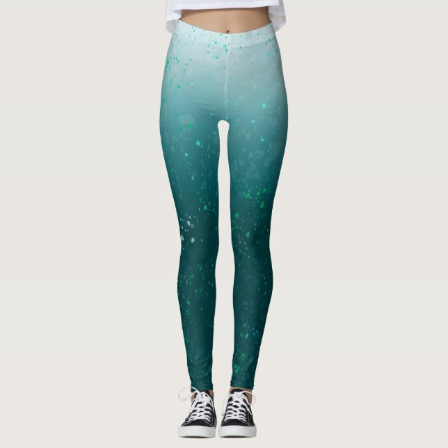 Leggings Debajo de la sirena del mar (Anverso)