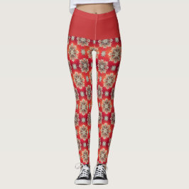 Leggings December Snowflakes 