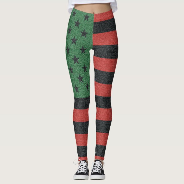 Leggings Decimoséptima legión afroamericana (Anverso)