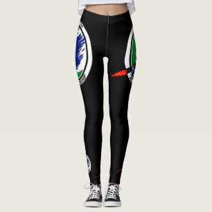 Leggings décimosexto Polainas de la escuadrilla de las