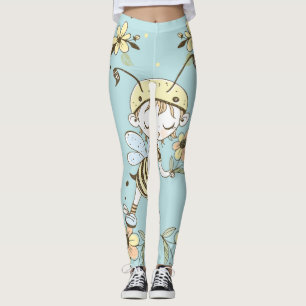 Leggings Decoración botánica