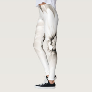 Leggings Decoración de flores 94 Piernas