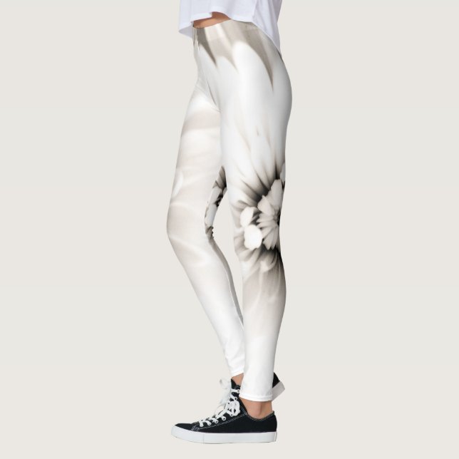 Leggings Decoración de flores 94 Piernas (Izquierda)