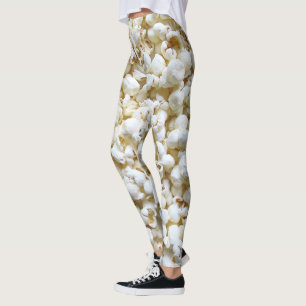 Leggings Decoración festiva de palomitas de maíz