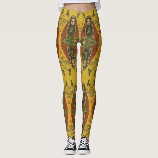 Leggings Decorativa hechicería Leyendas góticas (Anverso)