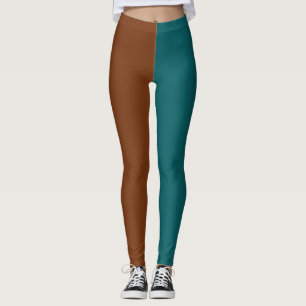 Leggings Decorativas Mitad y Mitad