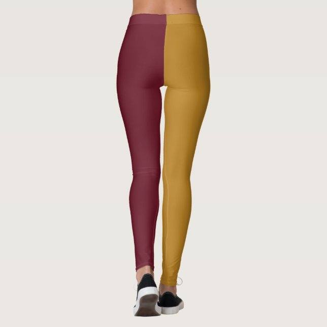 Leggings  Decorative Half And Half  (Reverso)