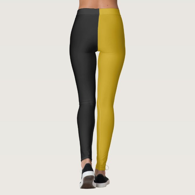 Leggings  Decorative Half And Half  (Reverso)