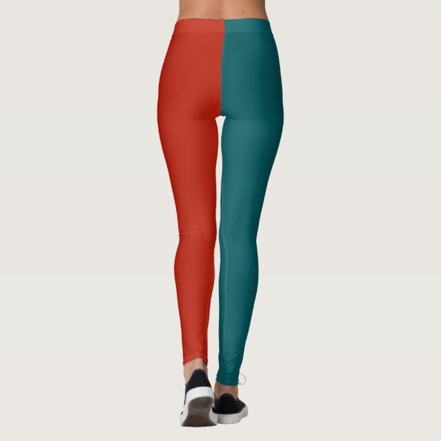 Leggings  Decorative Half And Half  (Reverso)