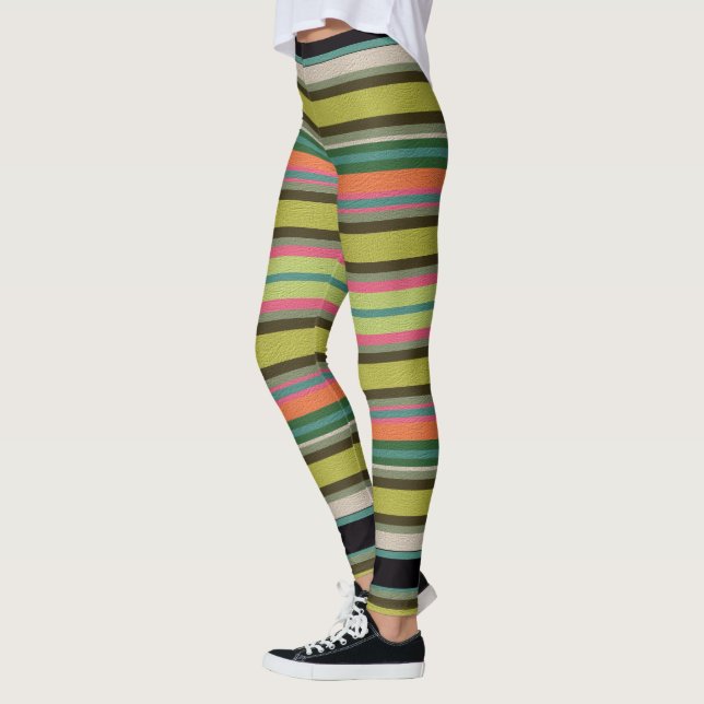 Leggings  Decorative Striped  (Izquierda)