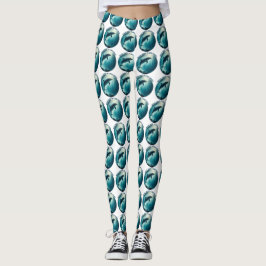 Leggings Deep Live Free Dolphin