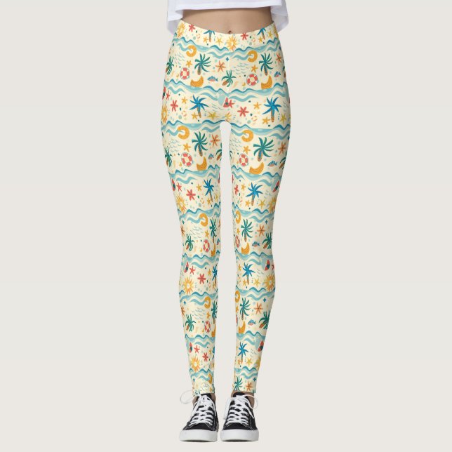 Leggings Deja que el mar te libere y el sol te bese (Anverso)