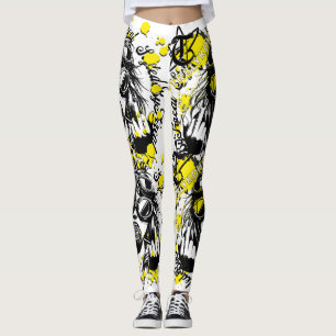 Leggings Deja que tu expresión hable a través de tu moda
