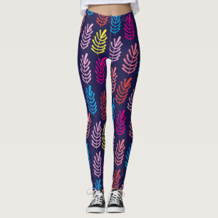 Leggings Dejar las leyendas del patrón de arte