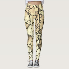 Leggings Dekoratives Doodle Muster