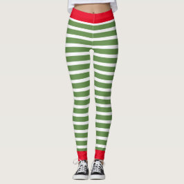Leggings del elfo de vacaciones | Navidades Elf Co
