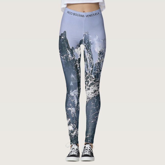 Leggings del Pico Bolívar.  (Anverso)