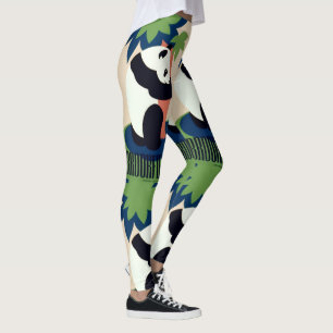 Leggings Del "polainas del arte parque zoológico de