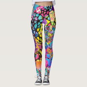 Leggings Delicia de acuarela original