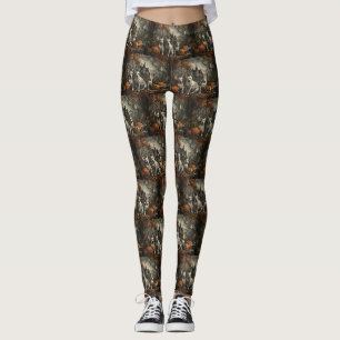 Leggings Delicia Nocturna de Halloween para Bull Terrier