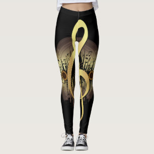 Leggings Deliciosa Tune - Oro