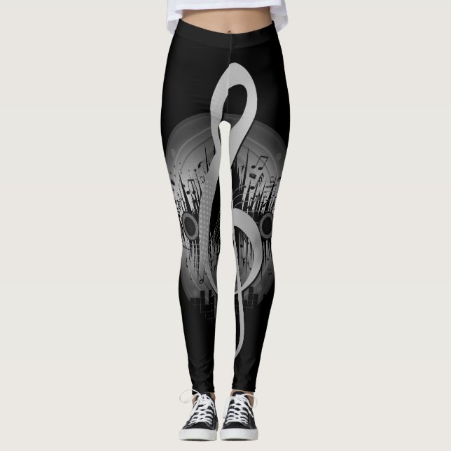 Leggings Deliciosa Tune - Plata (Anverso)