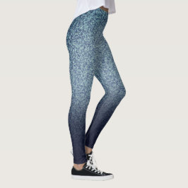 Leggings Denim color Retro Imprimir