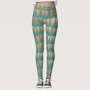 Leggings Dental Teeth en Dentist Blue Dentistry