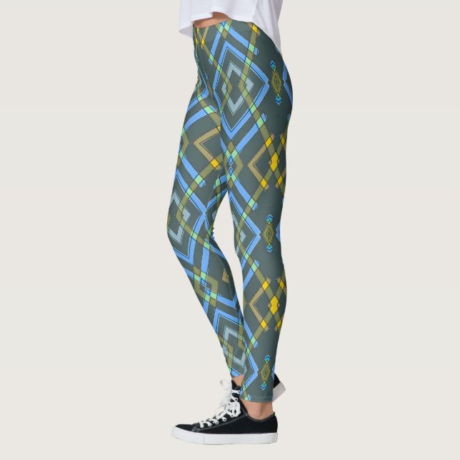 Leggings Deportes de moda de diseño (Izquierda)