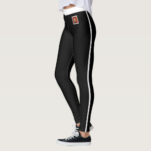 Leggings Deportes Personalizados para Mamá de Gato Blanca N