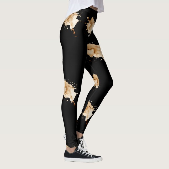 Leggings Deportivas Splash Espresso (Derecha)