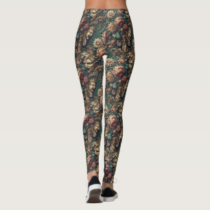 Leggings Deranged Decadence - Gothic Victorian