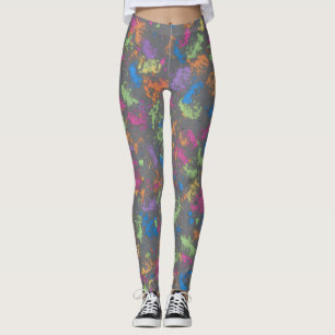 Leggings Deriva de Pigmento de Terciopelo