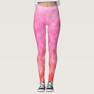 Leggings Deriva de resplandor de rosa