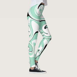 Leggings Derrame - Verde (Menta)